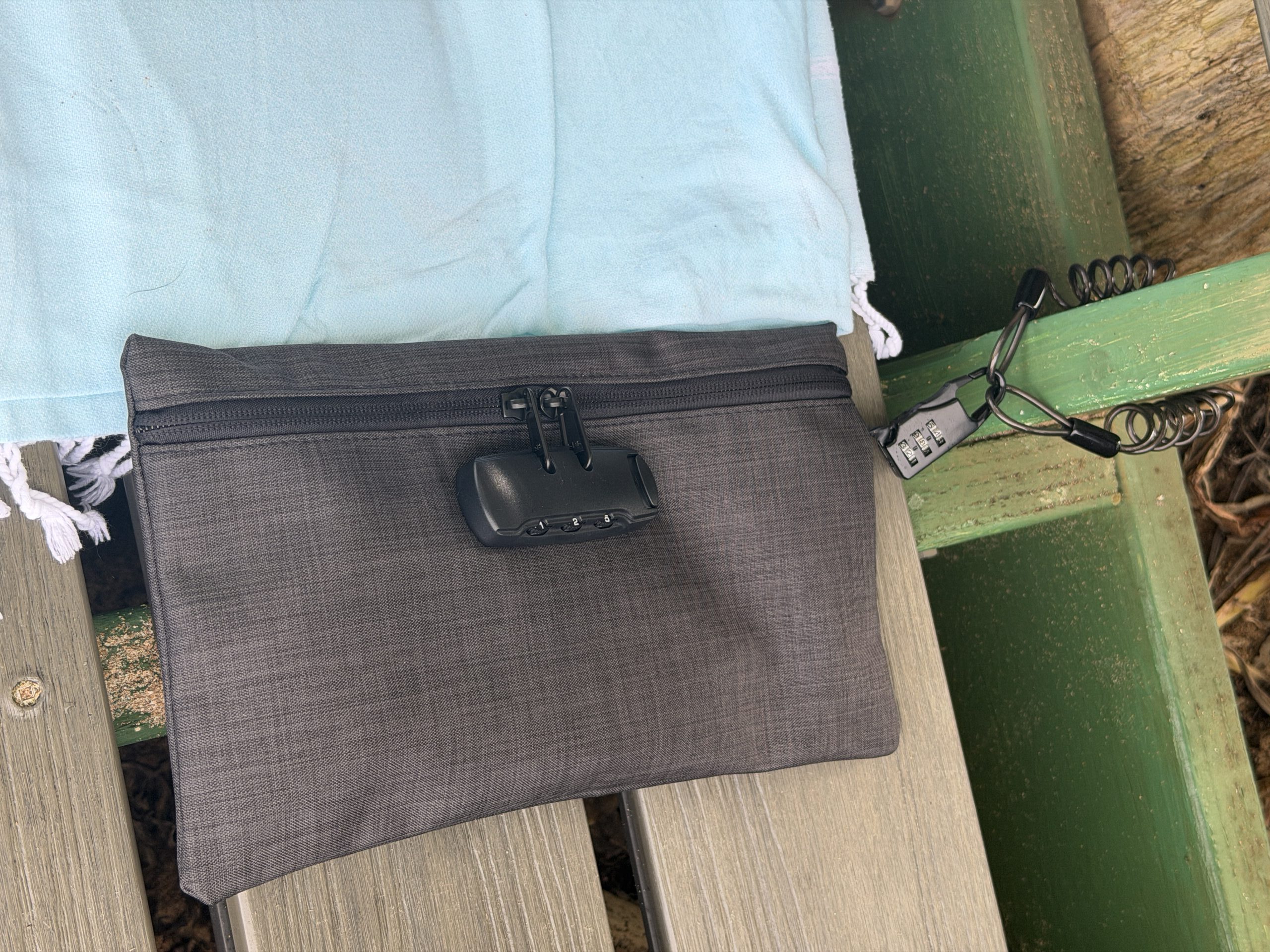 Locking Beach Bag - Small